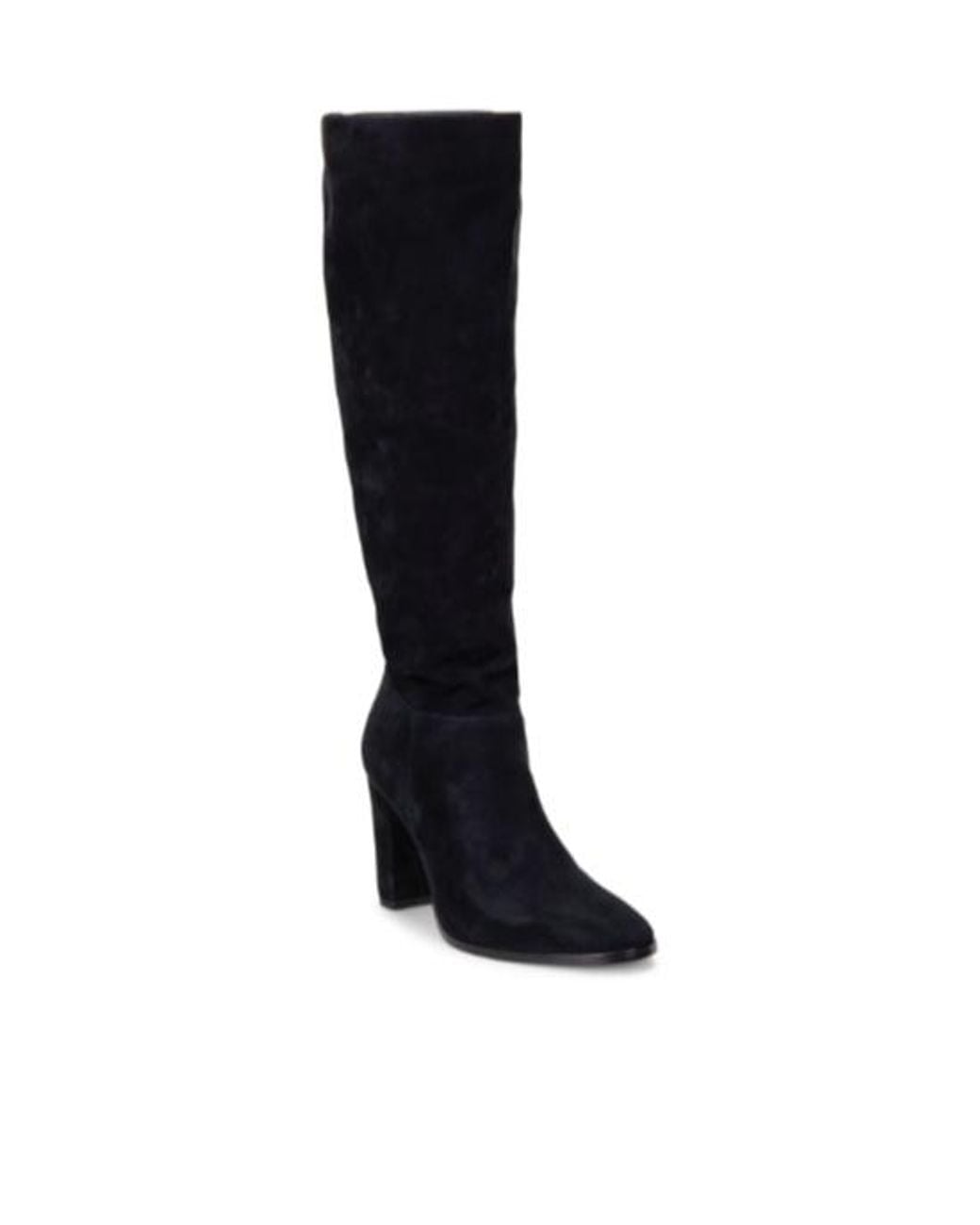 Ralph Lauren Black Lauren Artizan Knee-High Boots