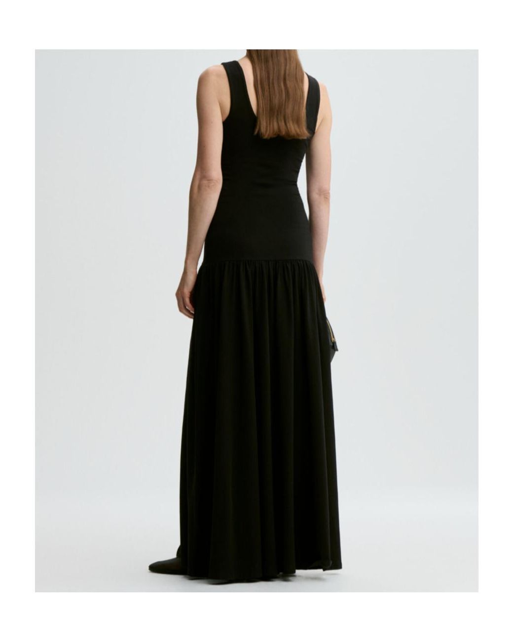 By Malene Birger Black Marcielle Scoop-Neck Dress