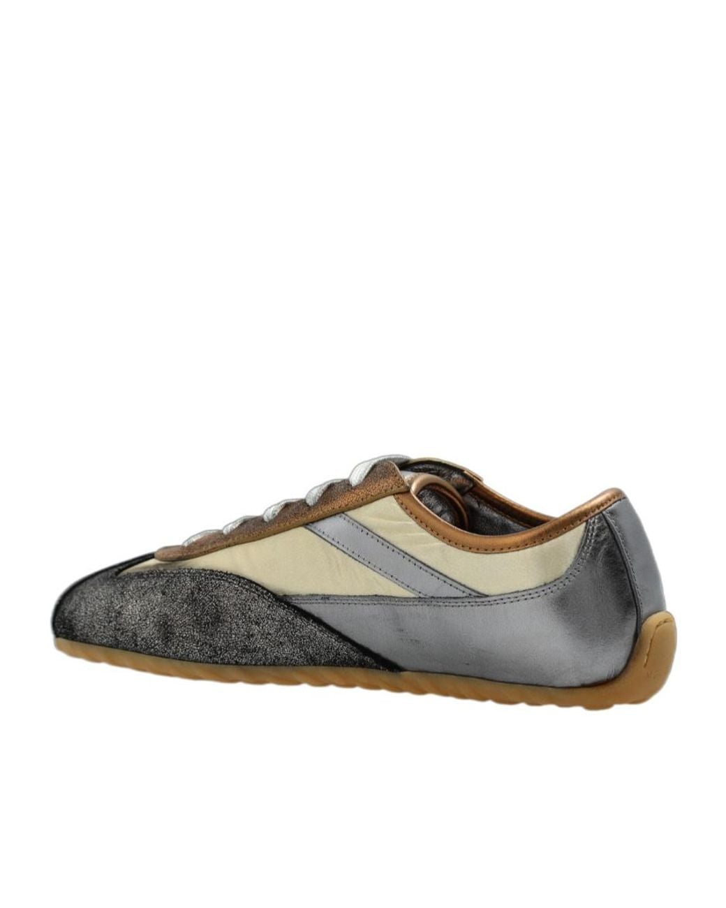 McQueen Brown Boxe Low-Top Sneakers