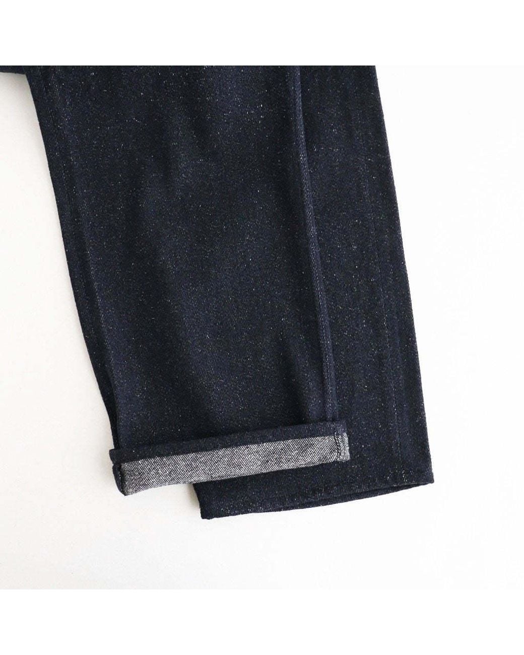 Auralee Blue Casual Trousers With Belt Loops