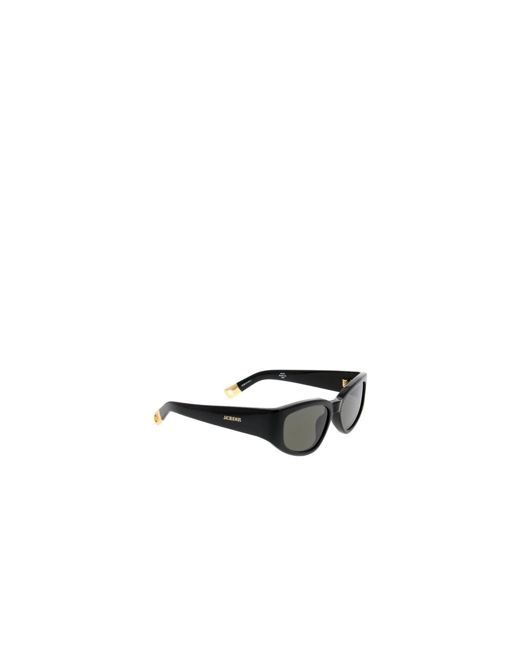 Jacquemus White Logo Sunglasses