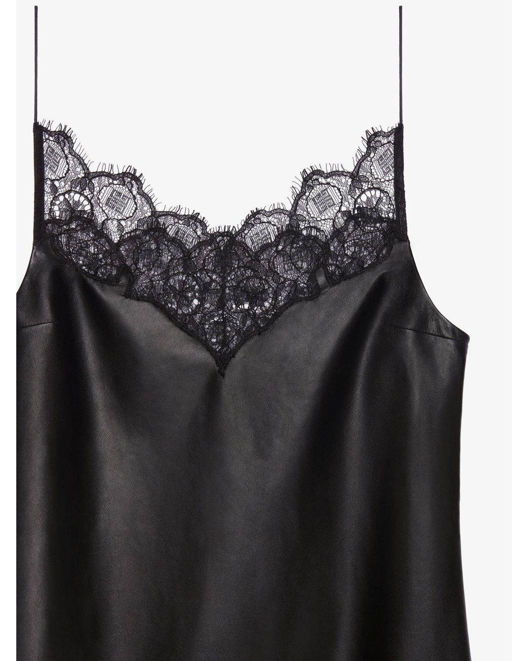 Givenchy Black Lace Trimmed Midi Dress