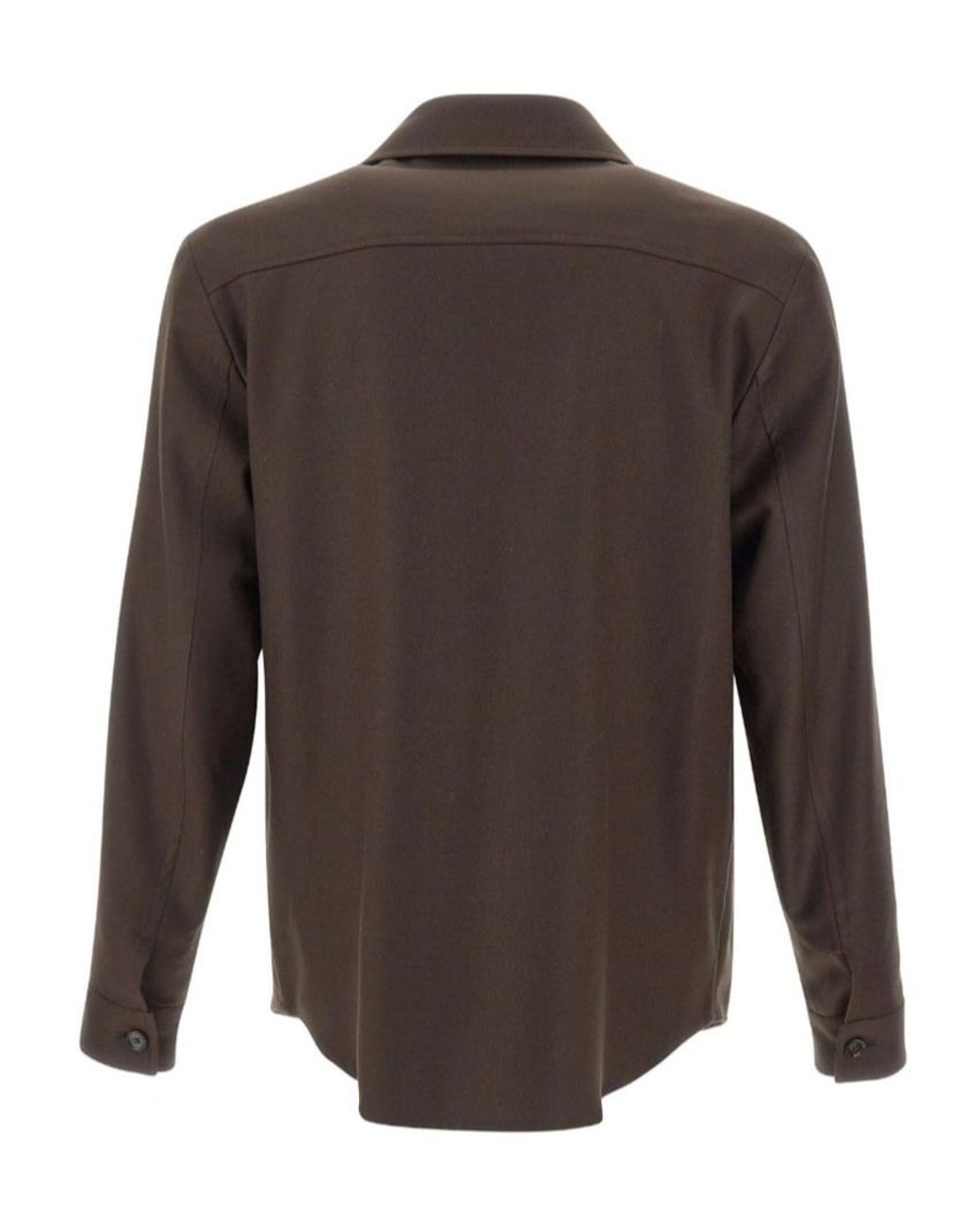 Briglia 1949 Brown John Shirt Collar Jacket for men