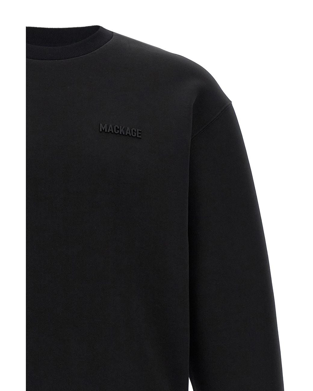 Mackage Black Julian Sweatshirt for men