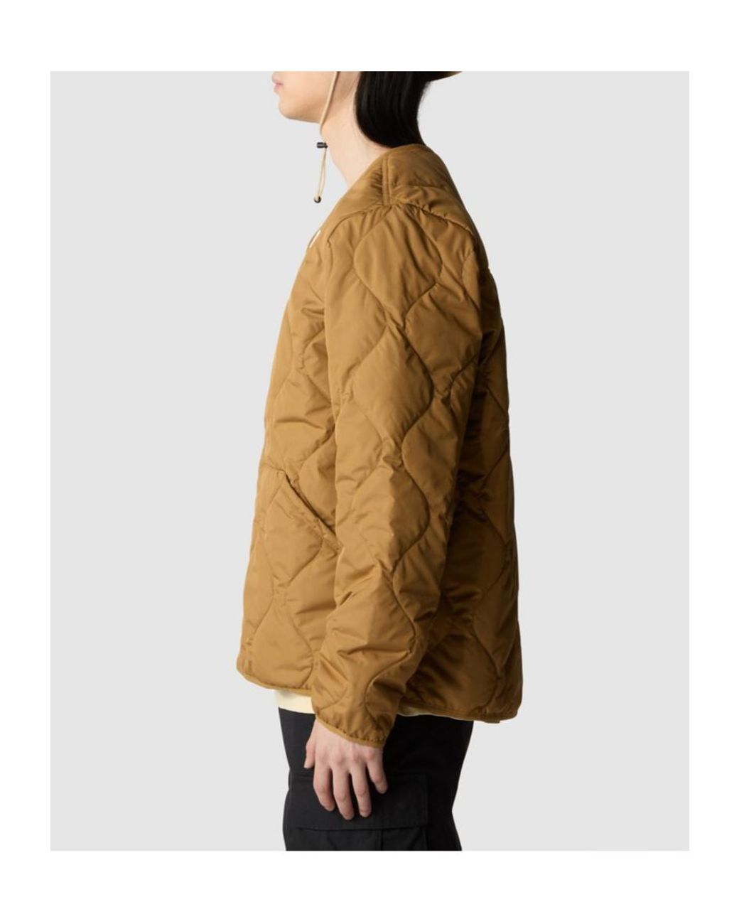 The North Face Brown Ampato Quilted Jacket for men
