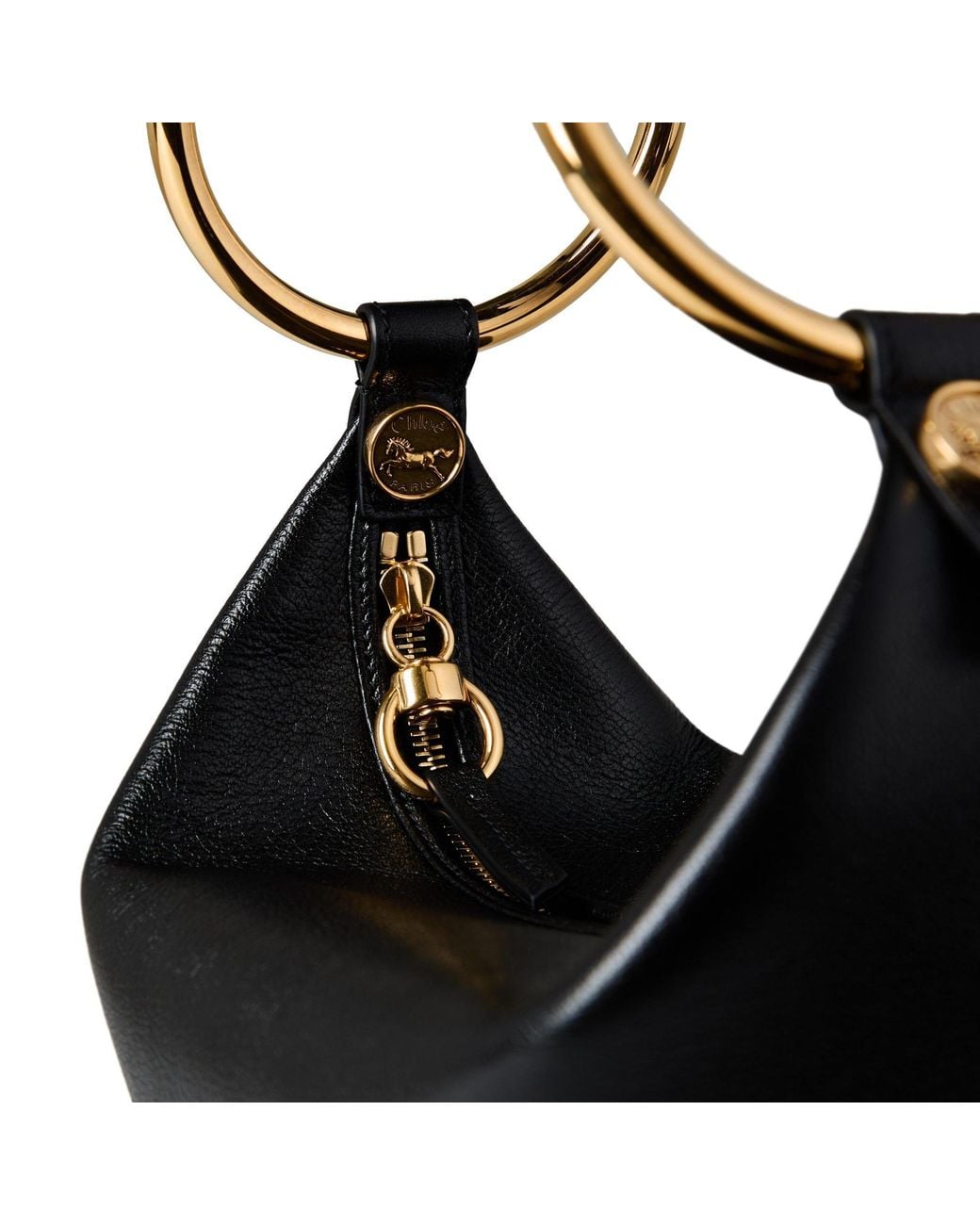 Chloé Black Single Shoulder Crossbody Bag