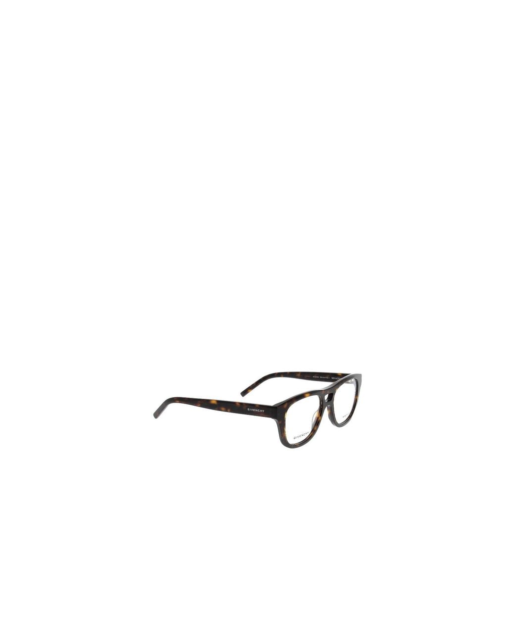 Givenchy White Eyewear Pilot Frame Glasses for men