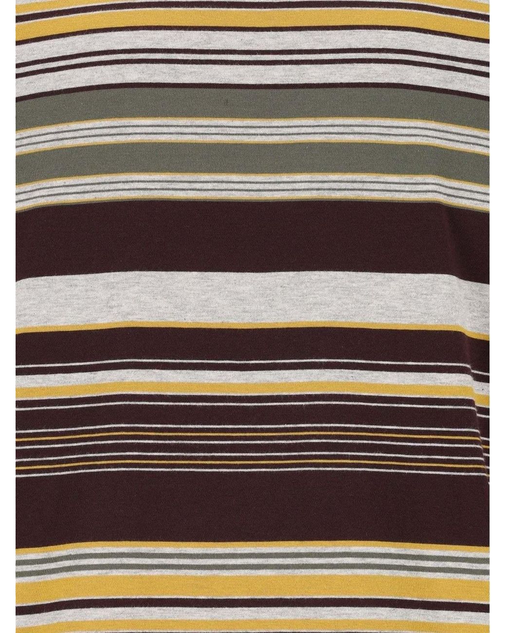 Dries Van Noten Black Striped Long Sleeved T-Shirt for men