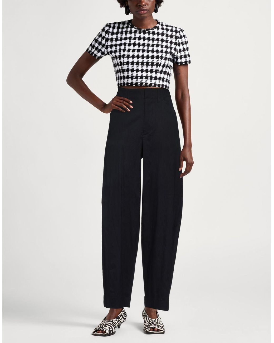 Rag & Bone Blue Plain Colour Casual Trouser