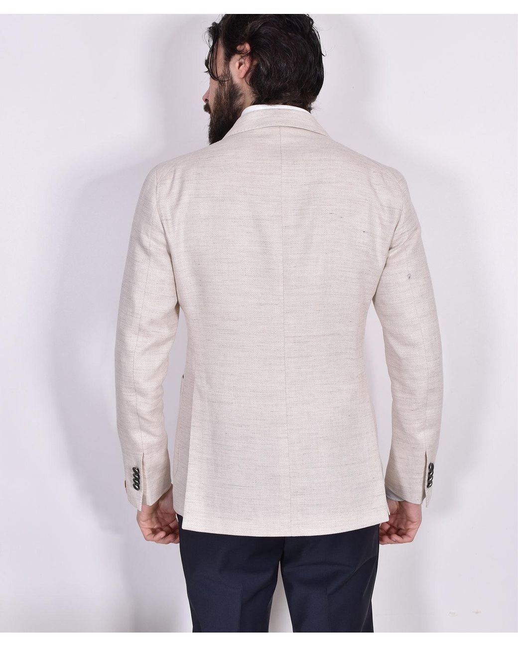 Tagliatore Red Double-Breasted Blazer for men