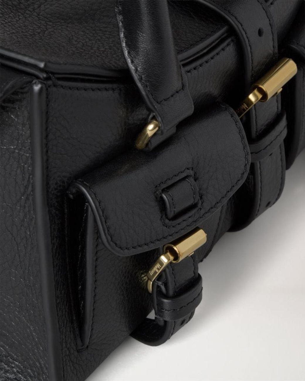 Mulberry Black Mini Roxanne Tote Bag