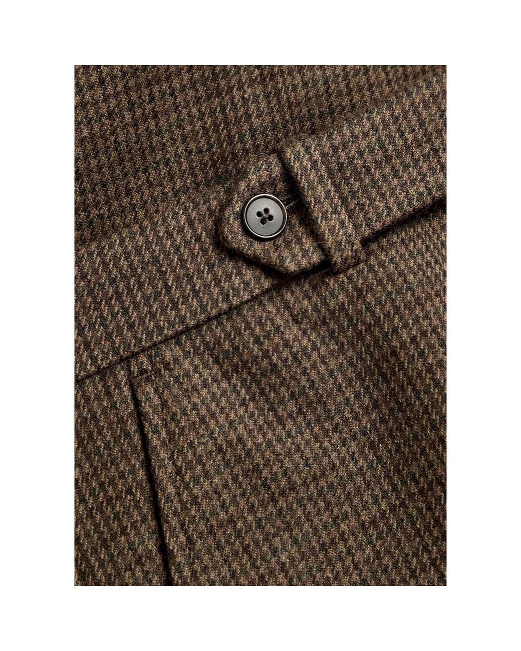 Polo Ralph Lauren Brown Cotton Slim-Fit Trousers