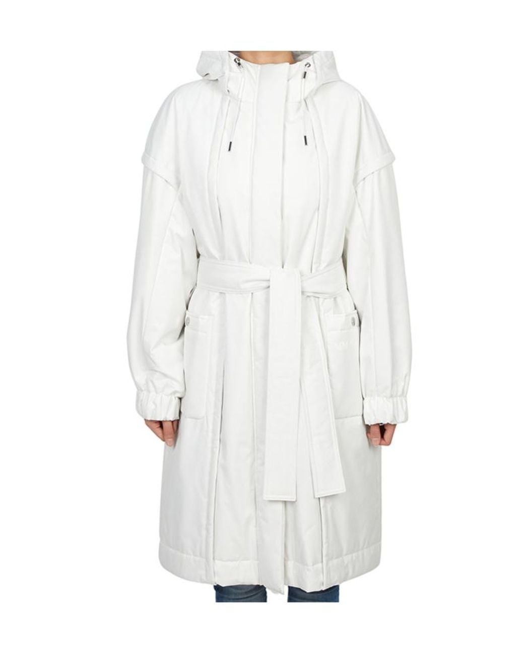 Max Mara White Long Sleeve Jacket