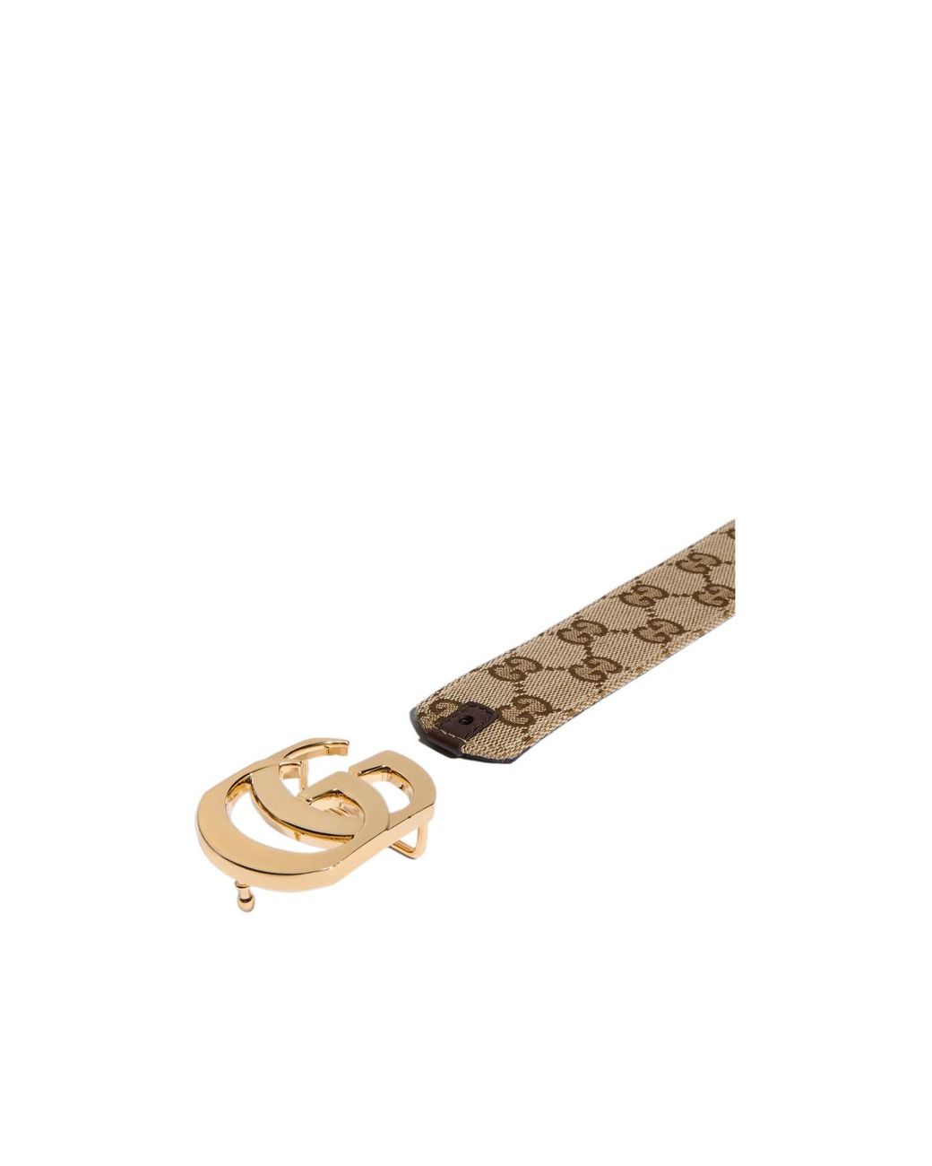 Gucci Metallic Cut Gg Marmont Reversible Belt