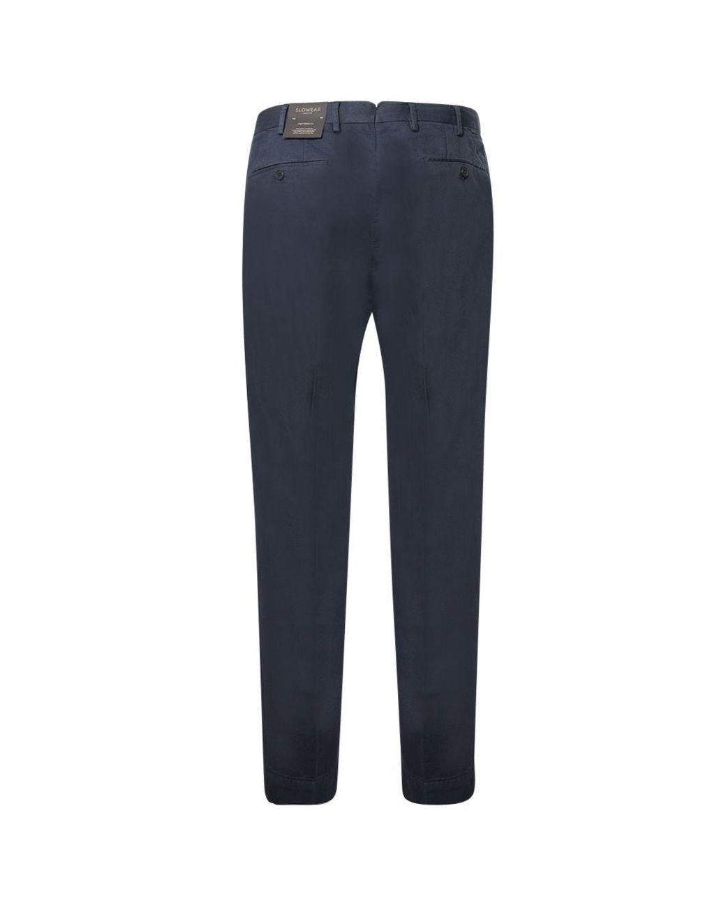 Incotex Blue Pattern 54 Pleated Slim Pants for men