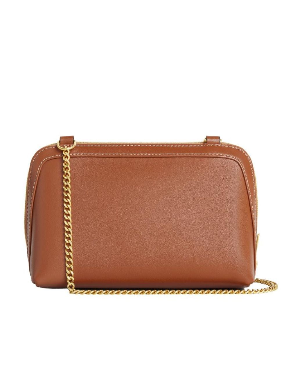 Céline Brown Clutch On Chain