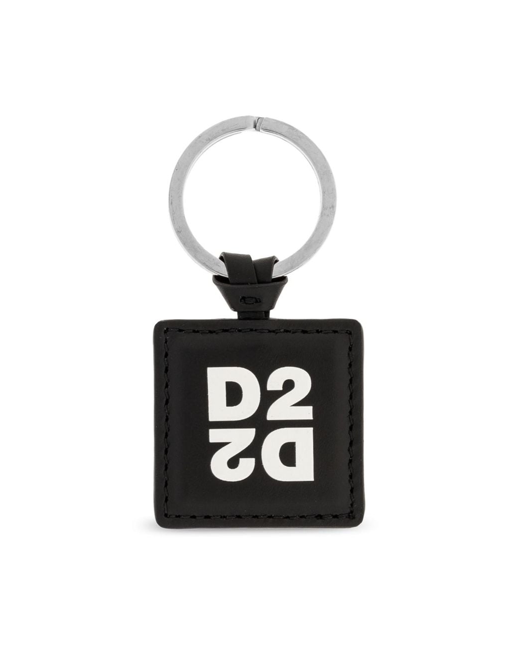 DSquared² Black Credit Card Holder And Keyring Gift Box for men