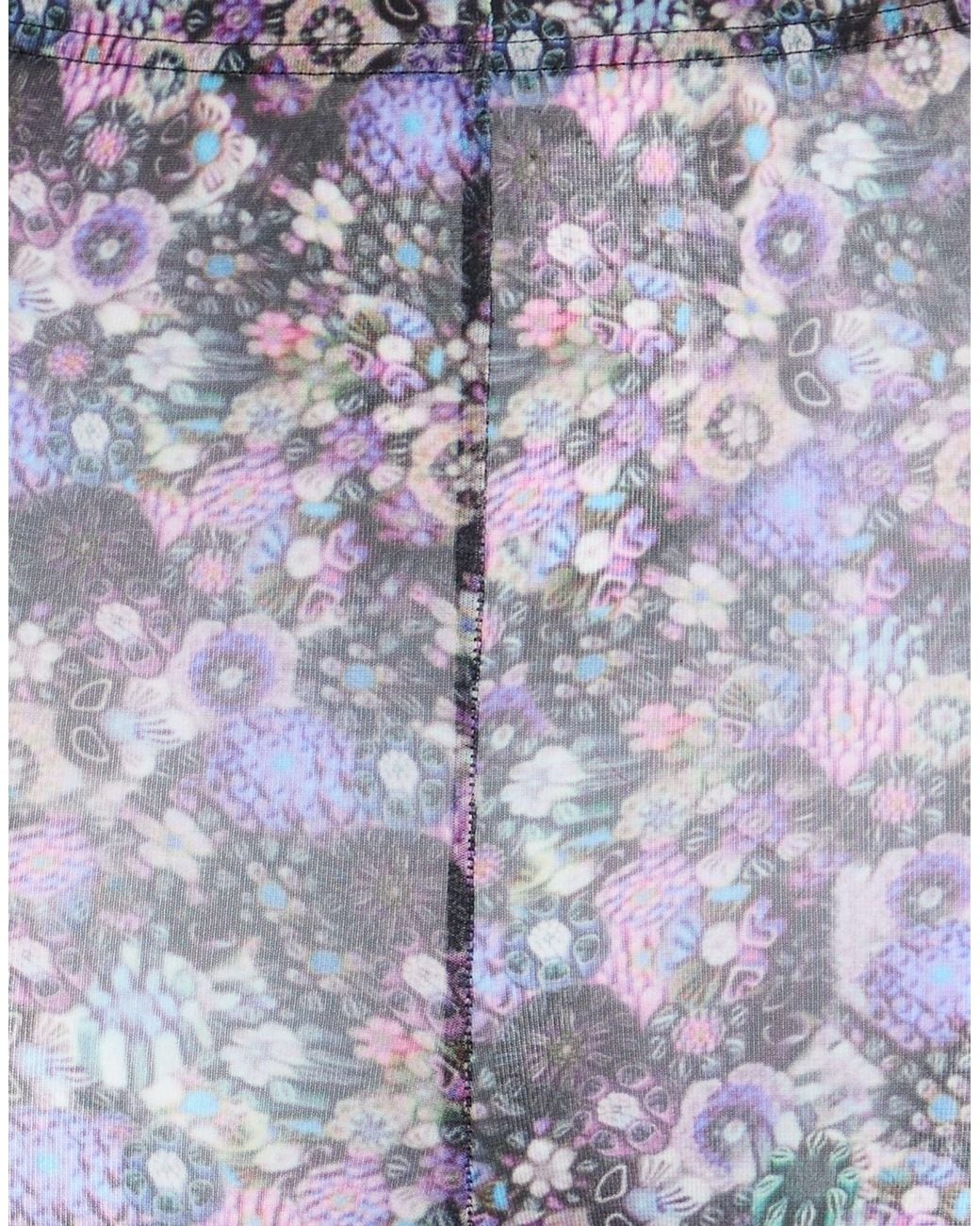 Isabel Marant Blue Floral Print Leggings