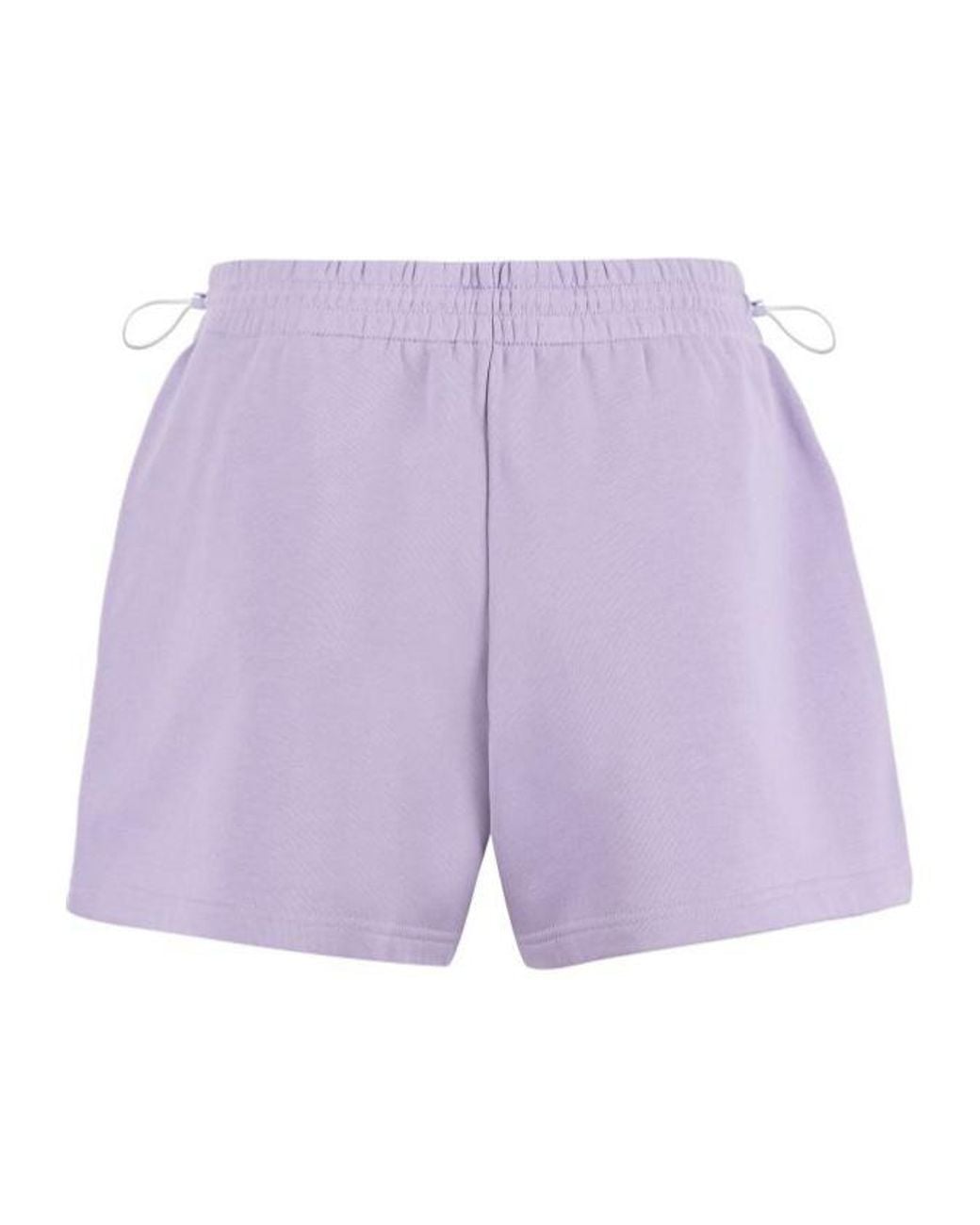 Moncler Purple Logo Shorts