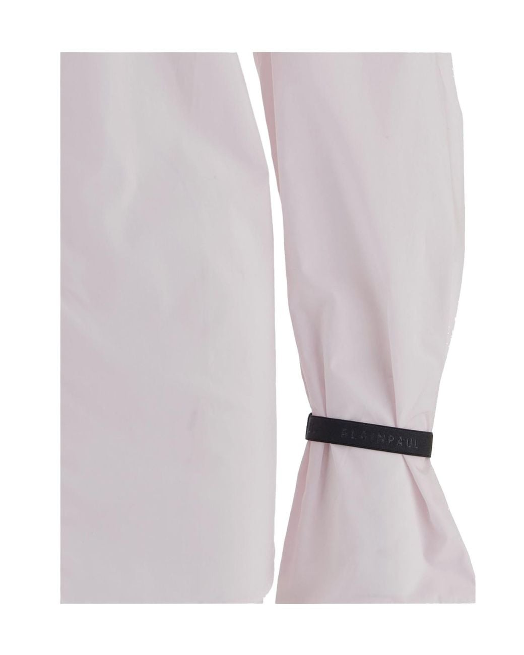 ALAINPAUL Purple Contrast Cuff Detail Shirt