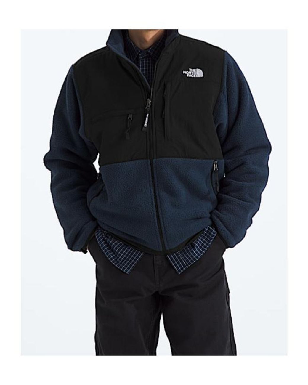 The North Face Blue Retro Denali Jacket for men