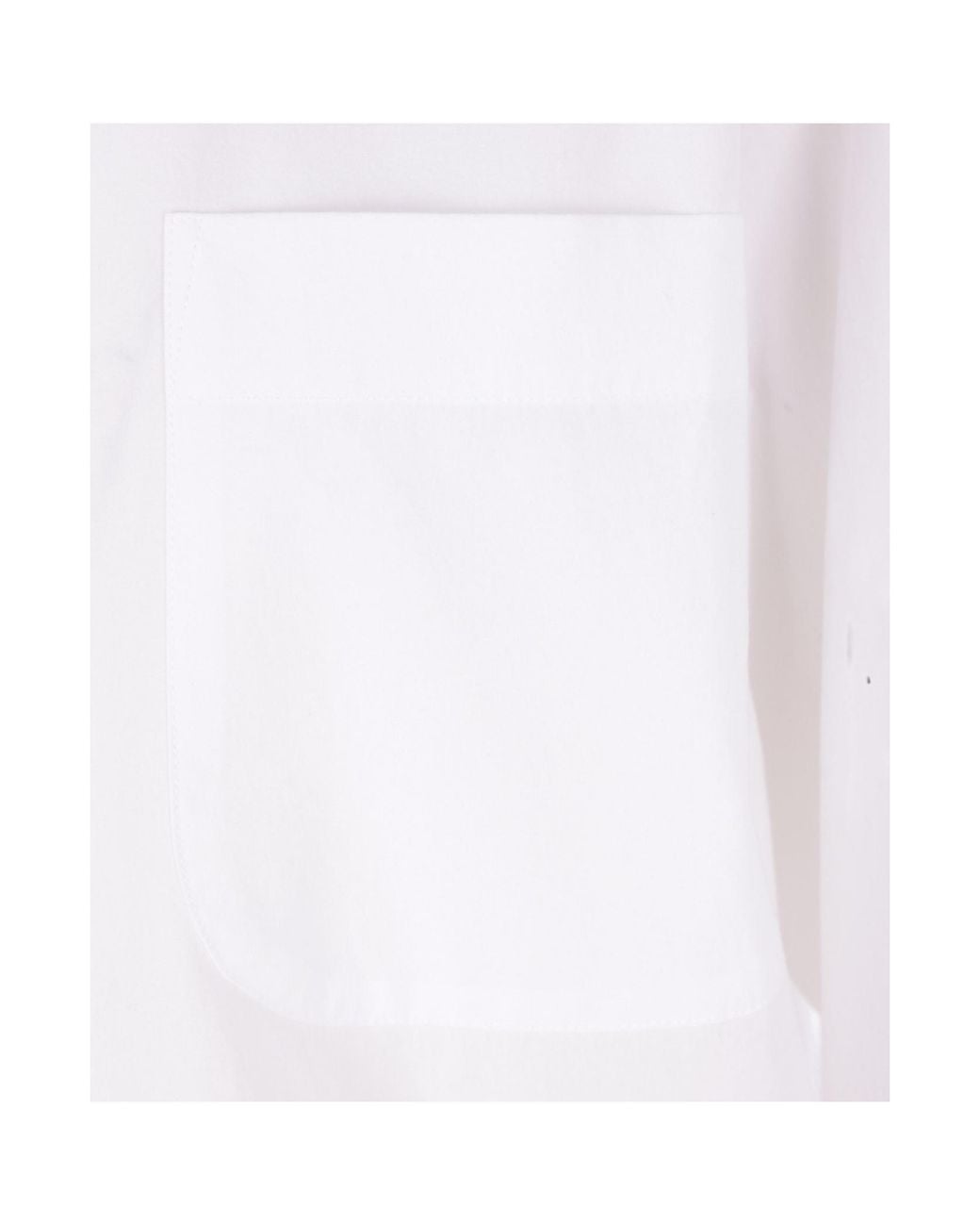 The Row White Gavina Button-Up Shirt
