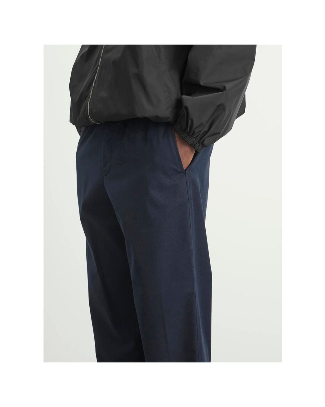 Dries Van Noten Blue Straight Pants for men