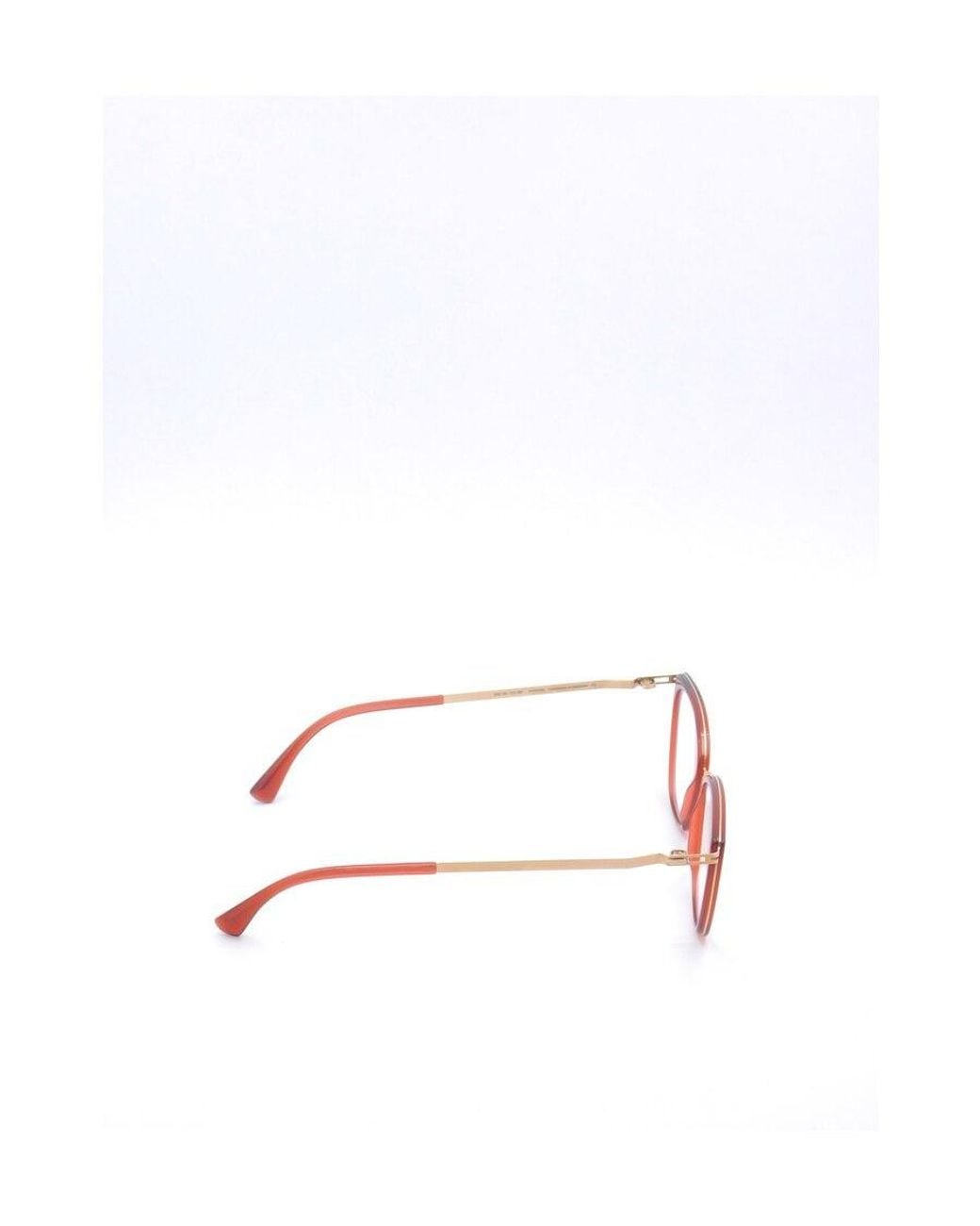 Mykita White Aili Cat-Eye Frame Sunglasses
