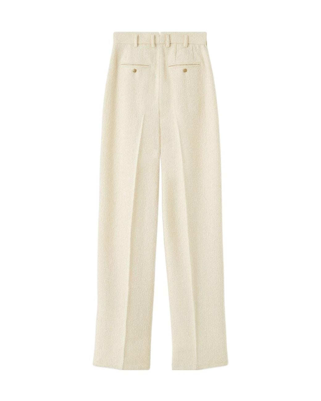 Loro Piana White Hector Trousers