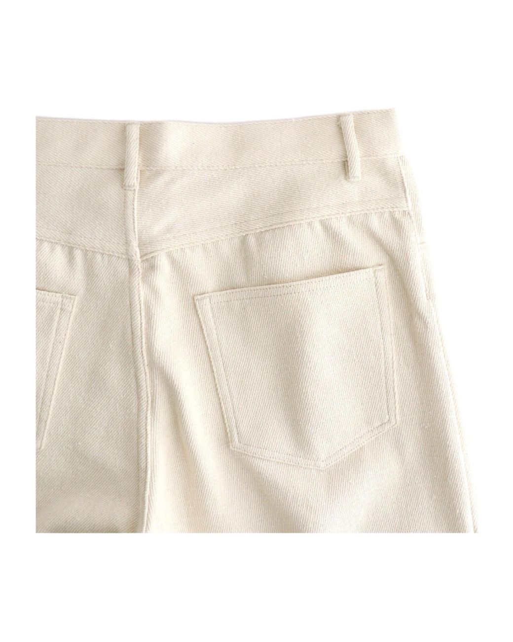 Auralee White Wide-Leg Jeans for men