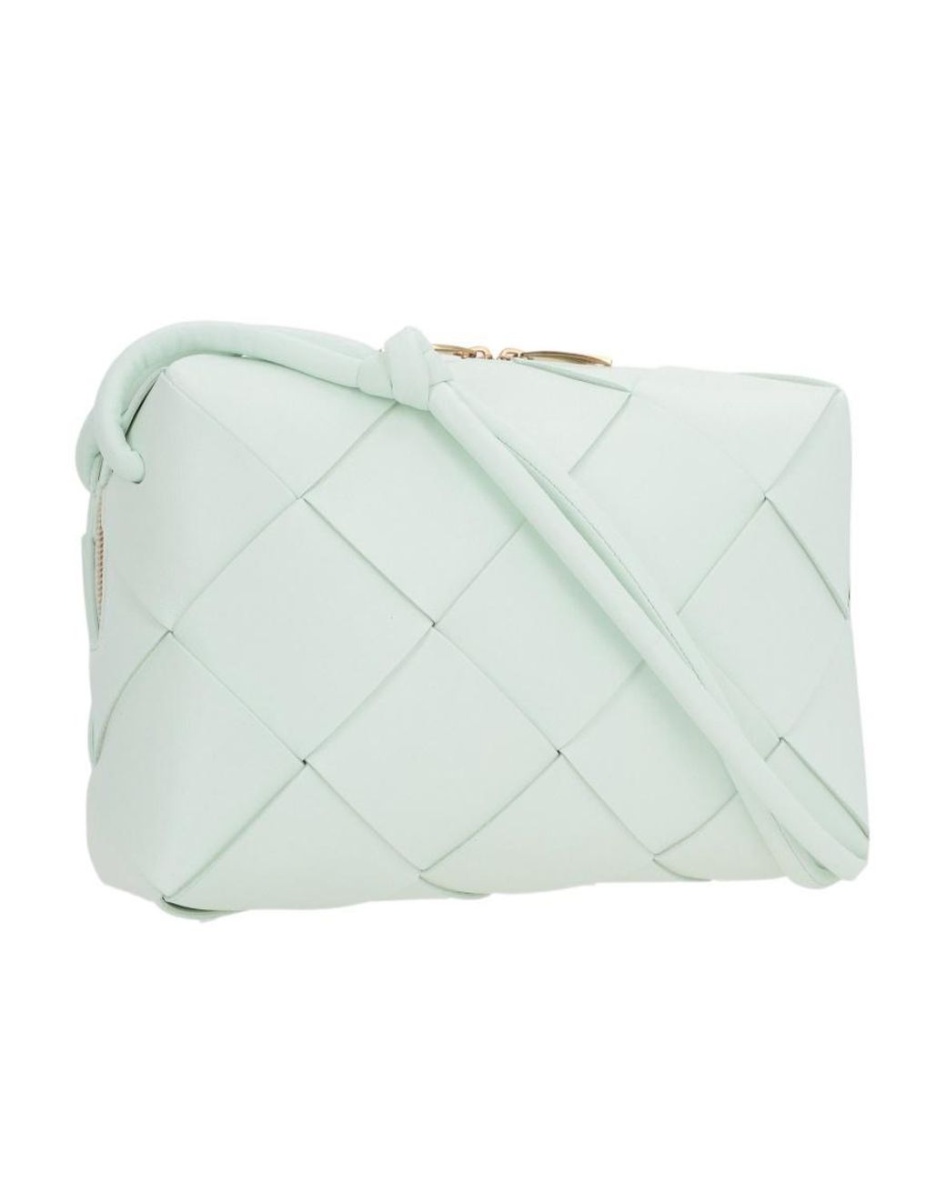 Bottega Veneta Blue Small Cassette Camera Bag