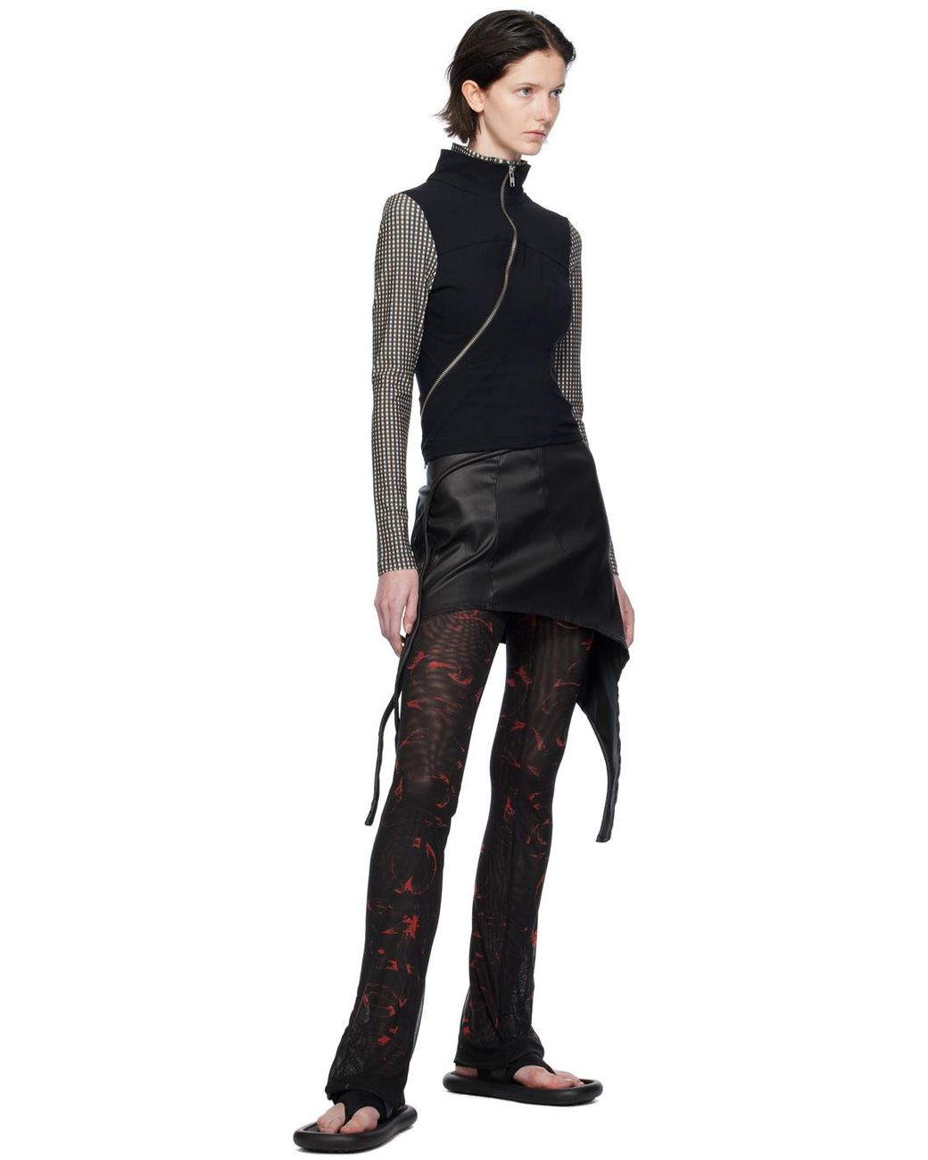 OTTOLINGER Black Long-Sleeved Turtleneck Sweater