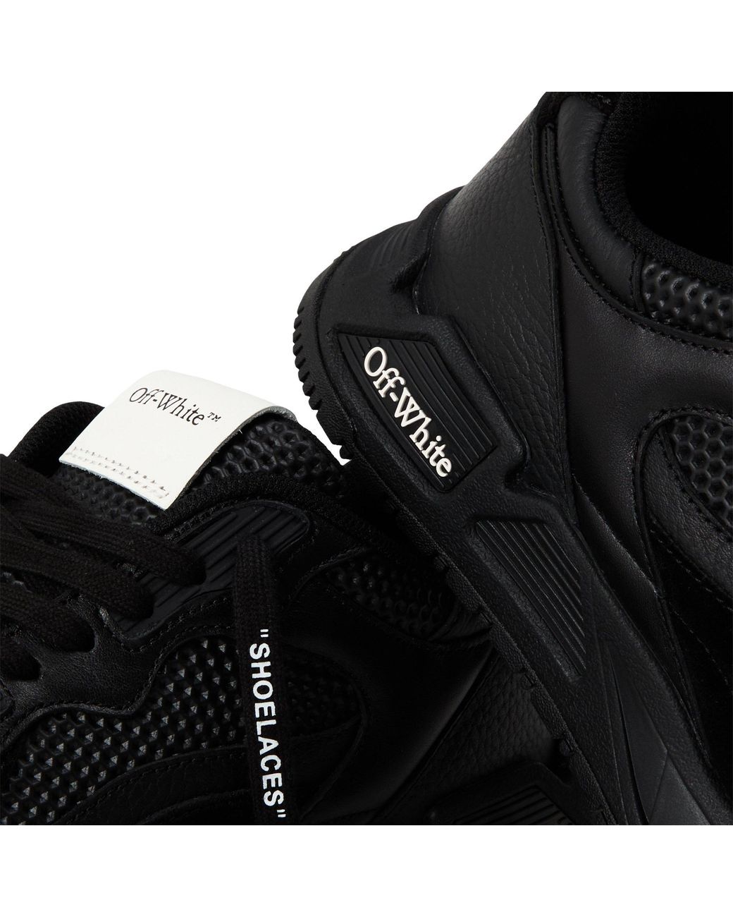 Off-White c/o Virgil Abloh Black Minimal Chunky Runners