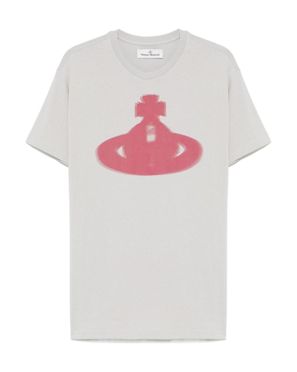 Vivienne Westwood White Halftone Orb T-Shirt