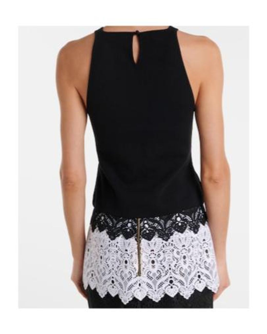 Carolina Herrera Black Knitted Top