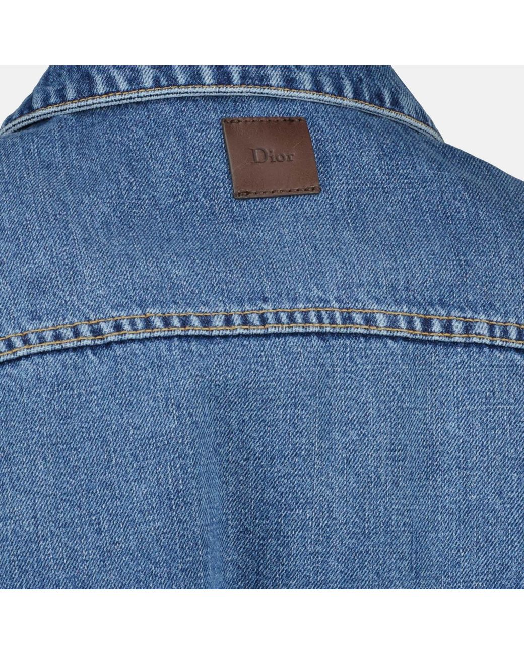 Dior Blue Homme Zipped Jacket for men