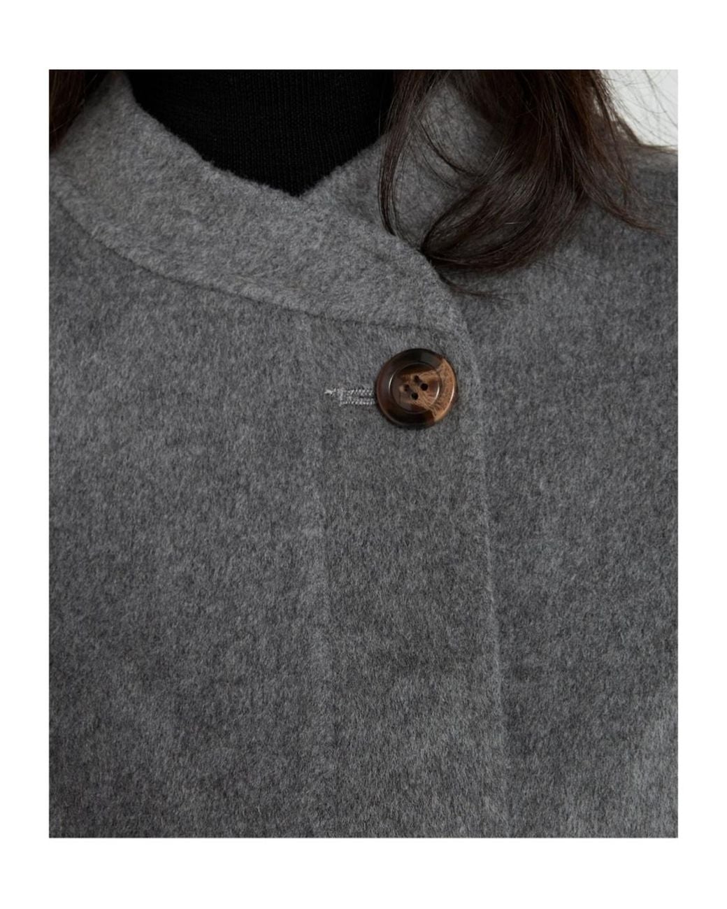 Soeur Gray Windsor Patch-Pocket Jacket
