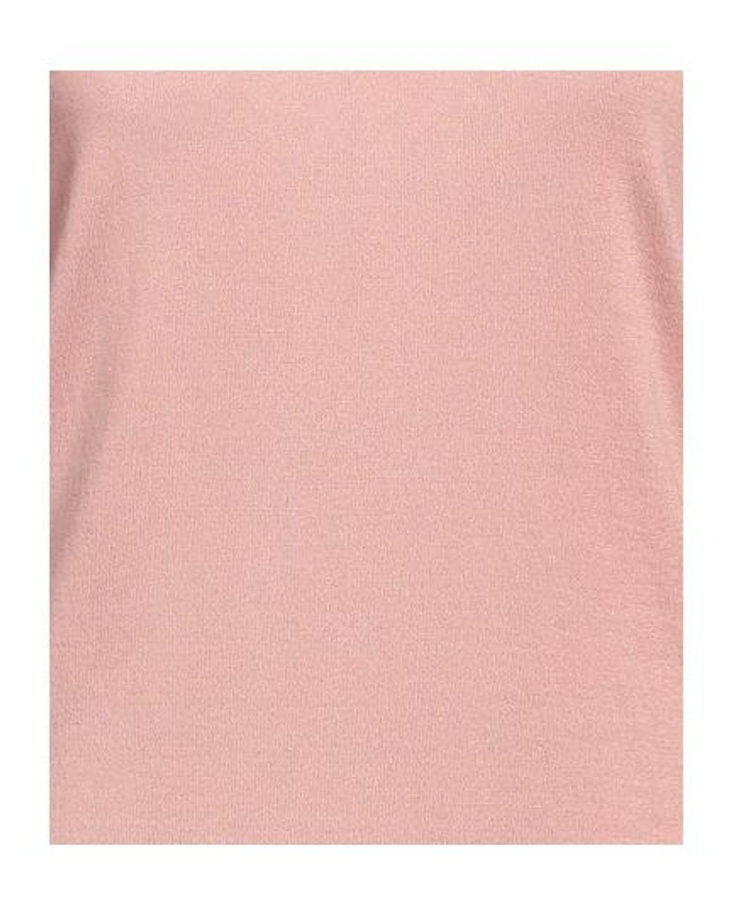 Max Mara Pink Solid Wool Turtleneck Knit Top
