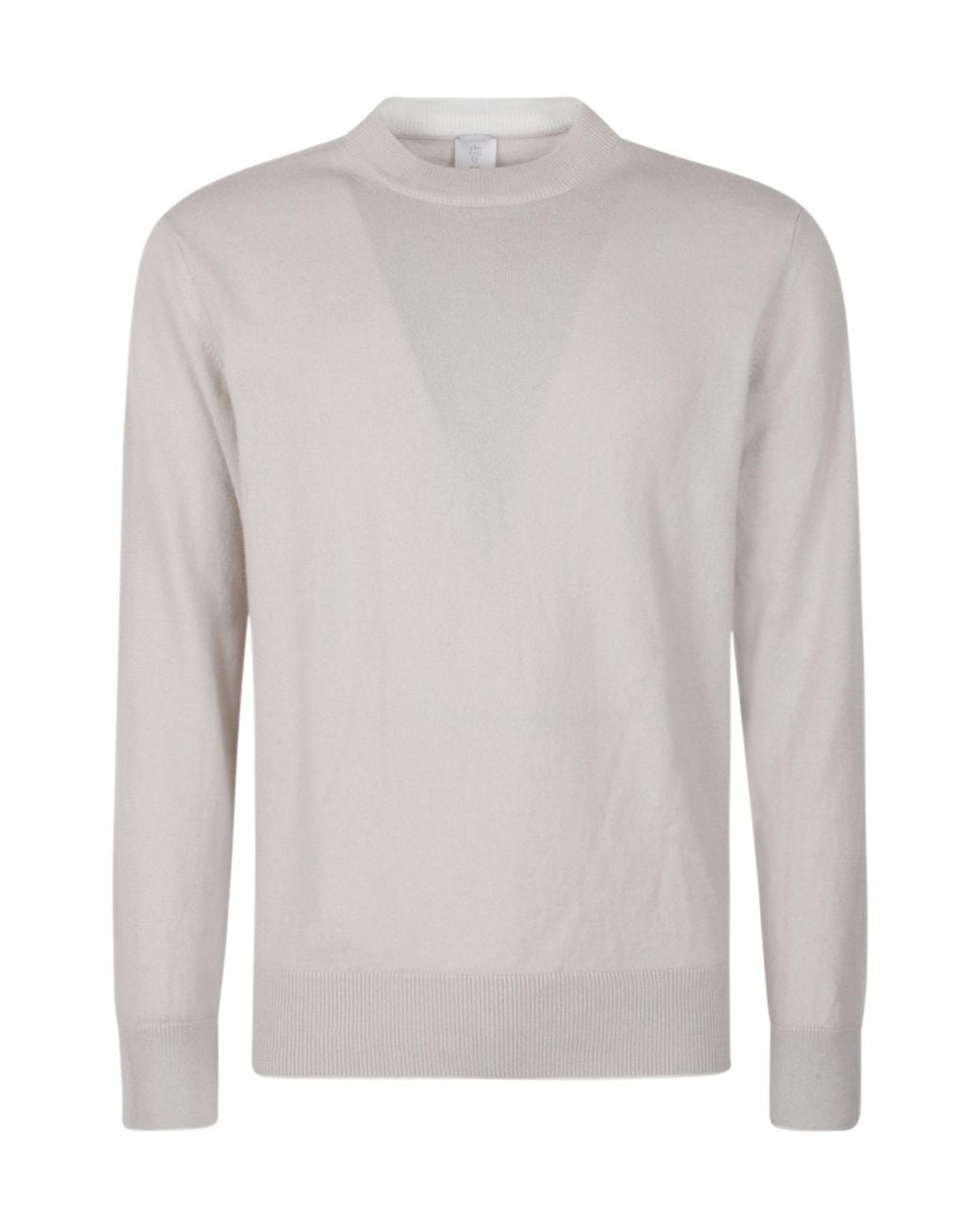 Eleventy Gray Long-Sleeved Sweater for men