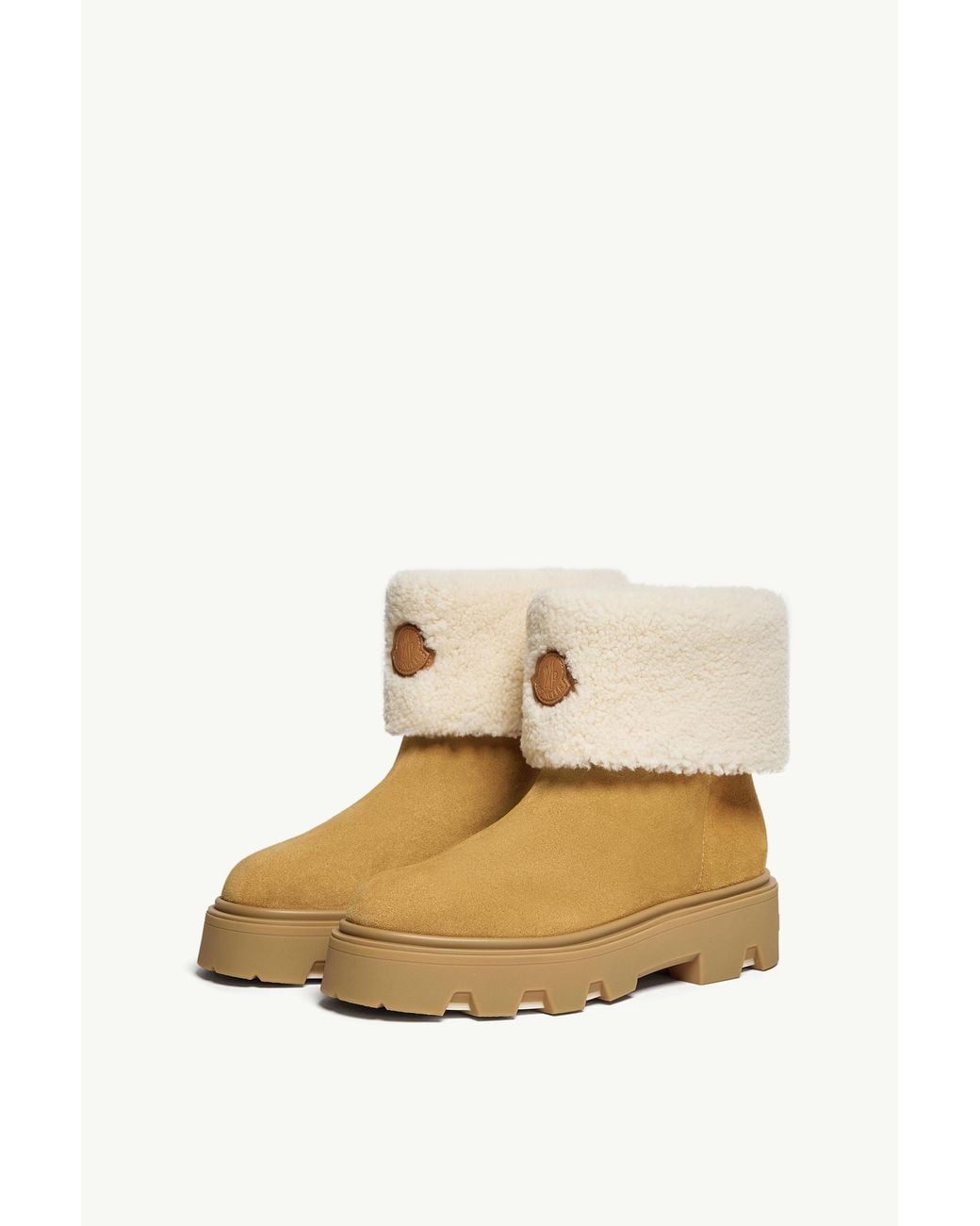 Moncler Natural Aurea Ankle Boots