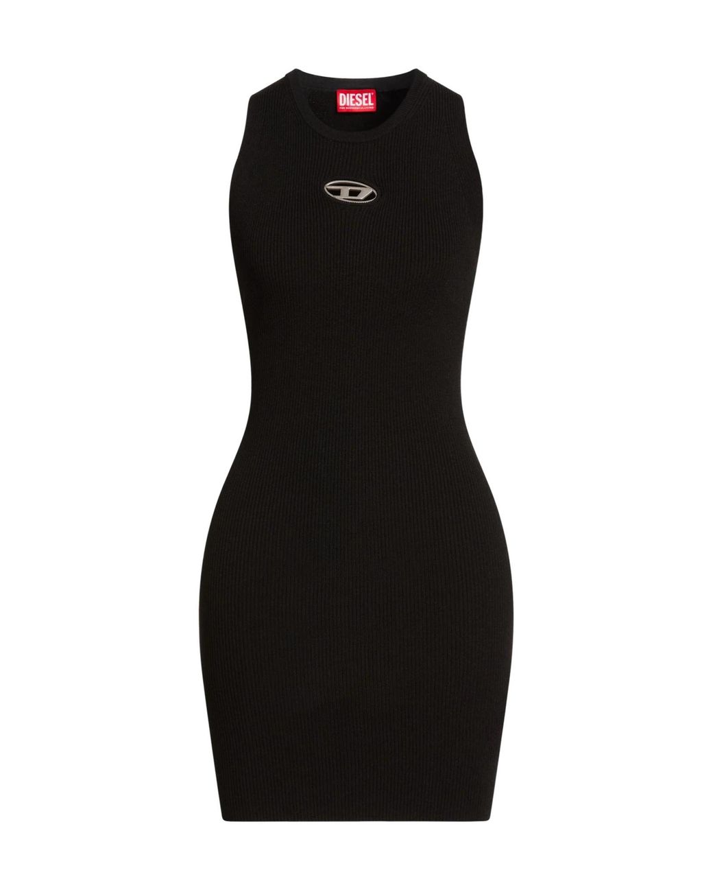 DIESEL Black Fitted Dress