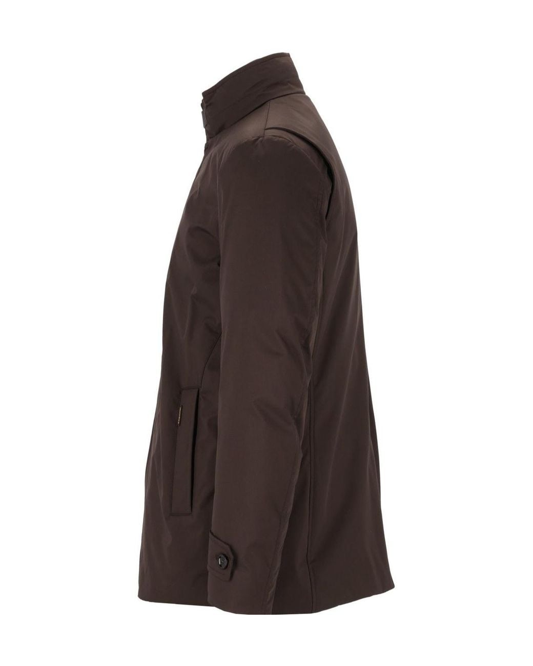 Moorer Brown Reis Padded Coat for men