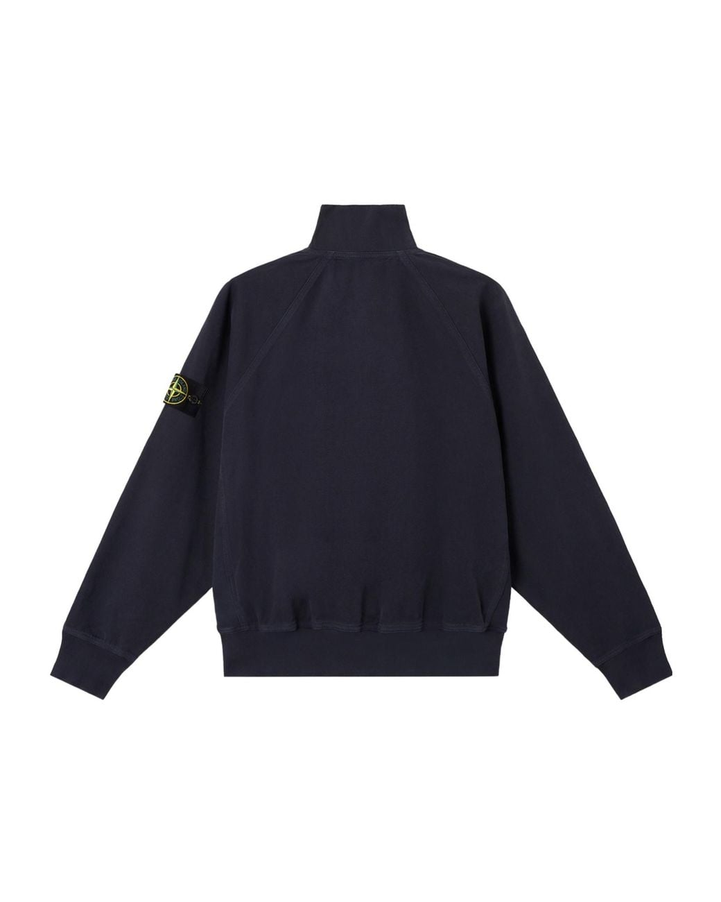 Stone Island Blue Oversized-Fit Track Jacket With Zip Pockets for men