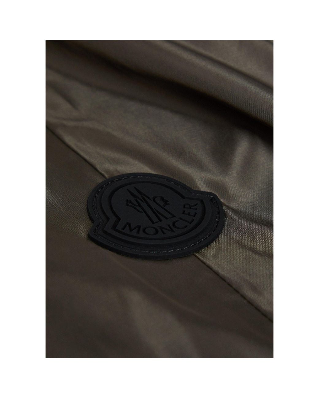 Moncler Gray Color-Blocked Hooded Windproof Jacket for men
