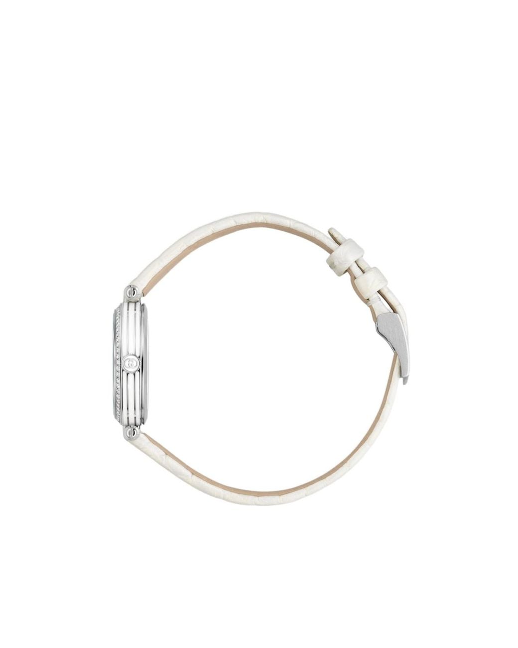 Gucci White Model 2000 Watch, 24Mm