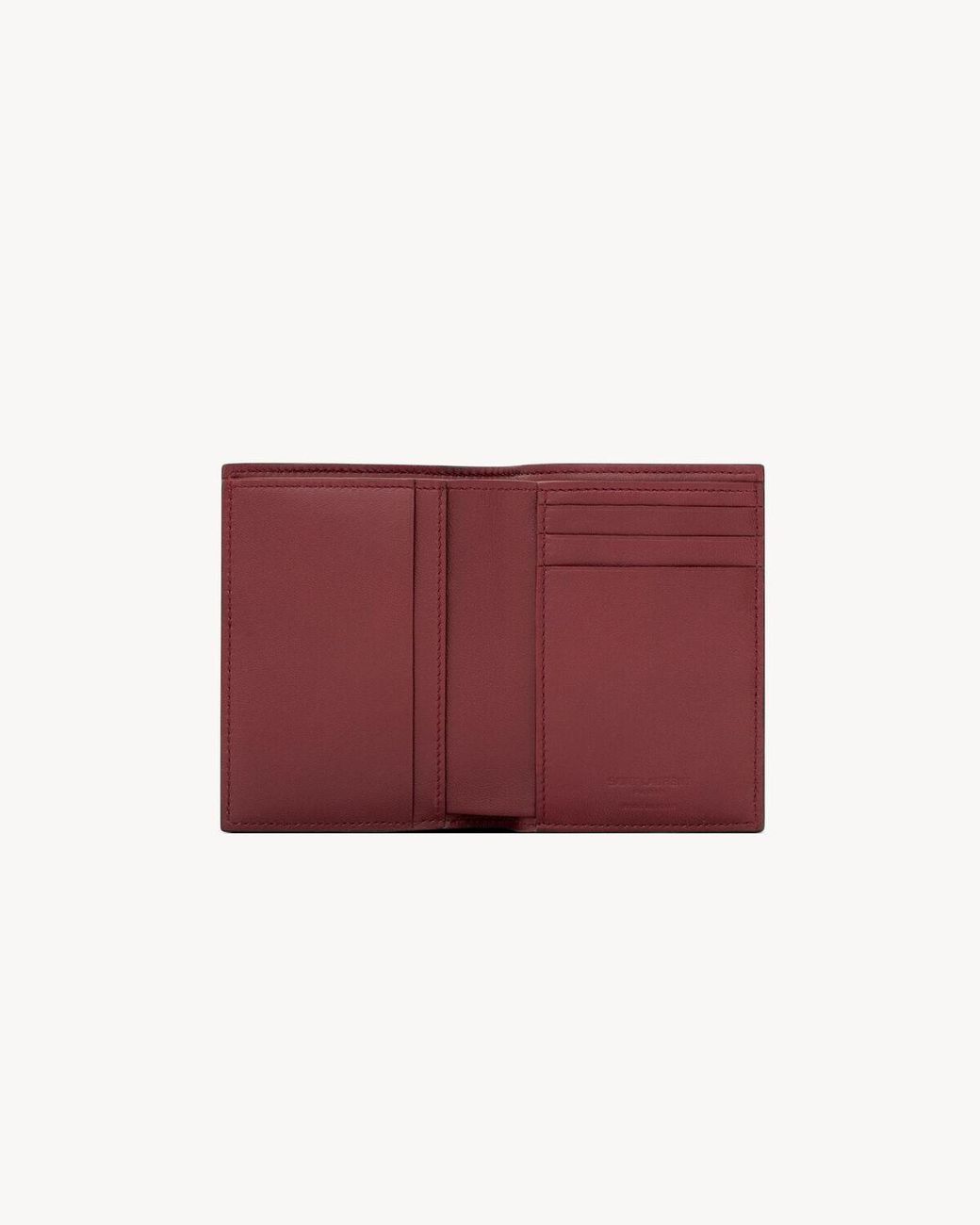 Saint Laurent Black Credit Card Wallet for men