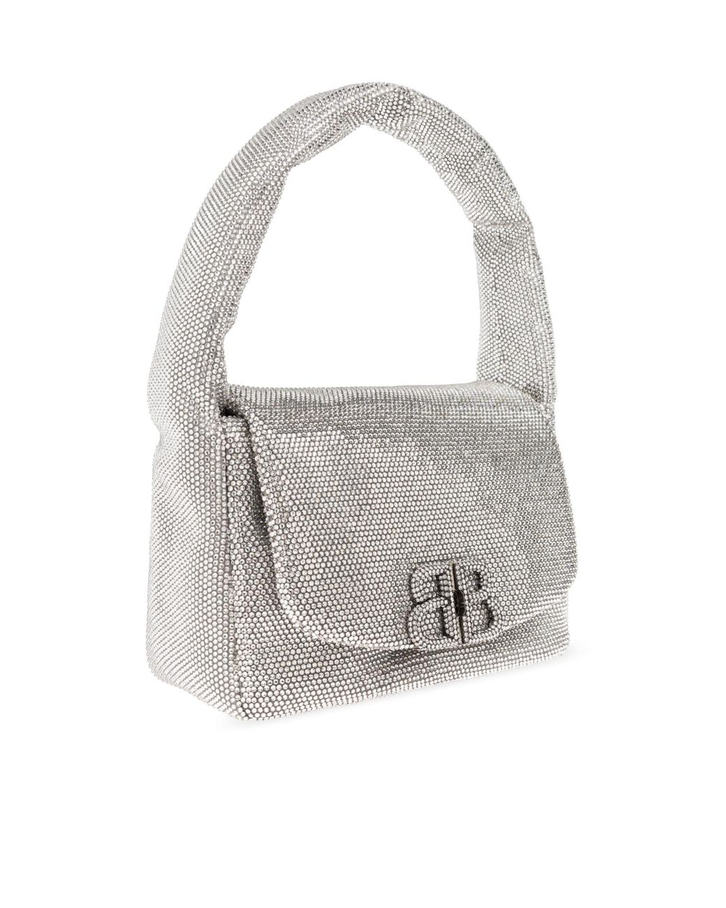 Balenciaga Gray Small Monaco Sling Shoulder Bag