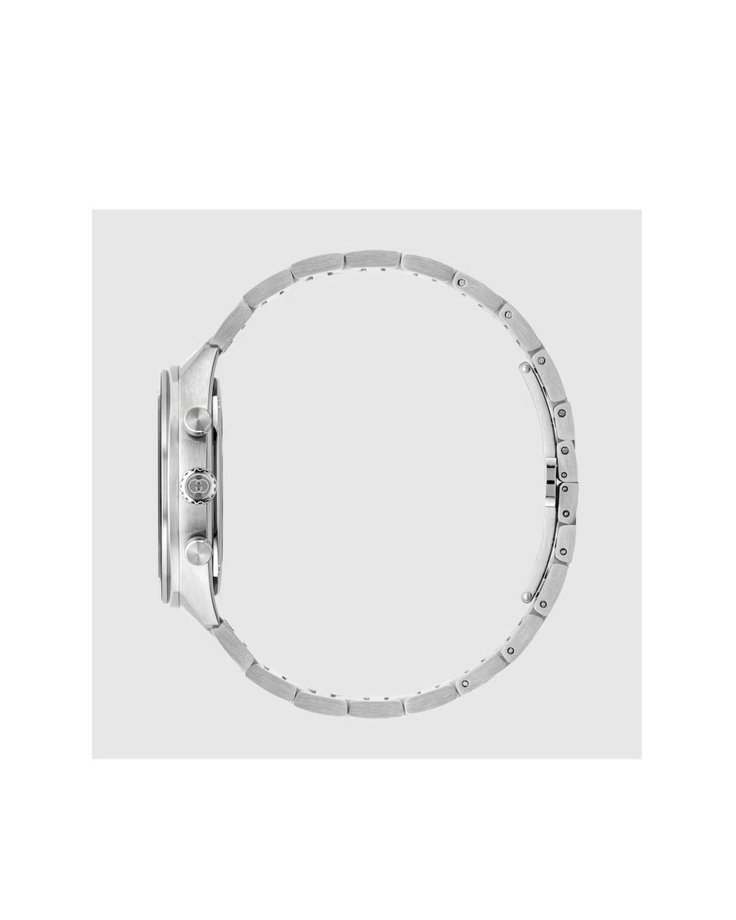 Gucci Gray Interlocking Watch, 41Mm for men