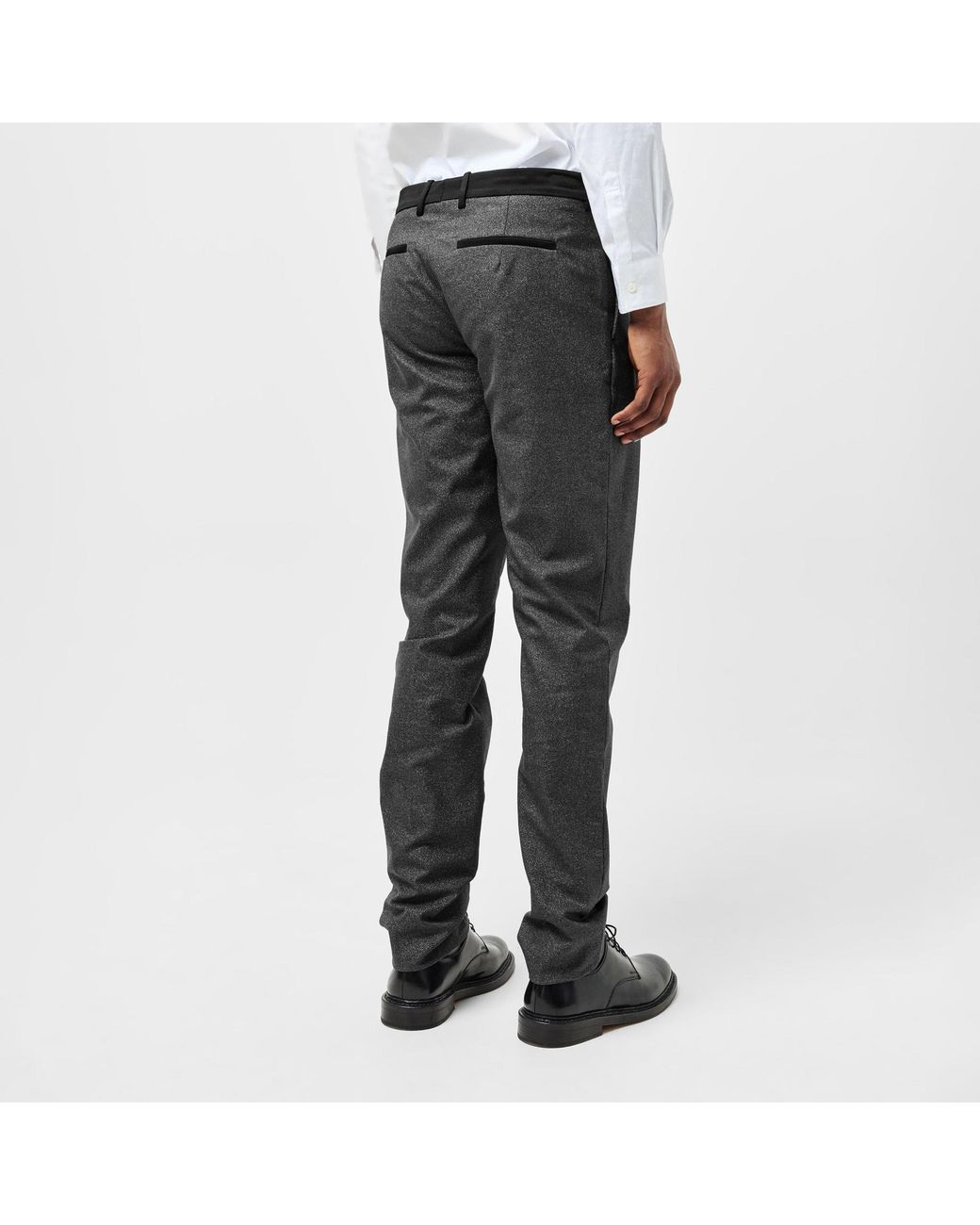 Off-White c/o Virgil Abloh Gray Slim-Fit Casual Trousers for men