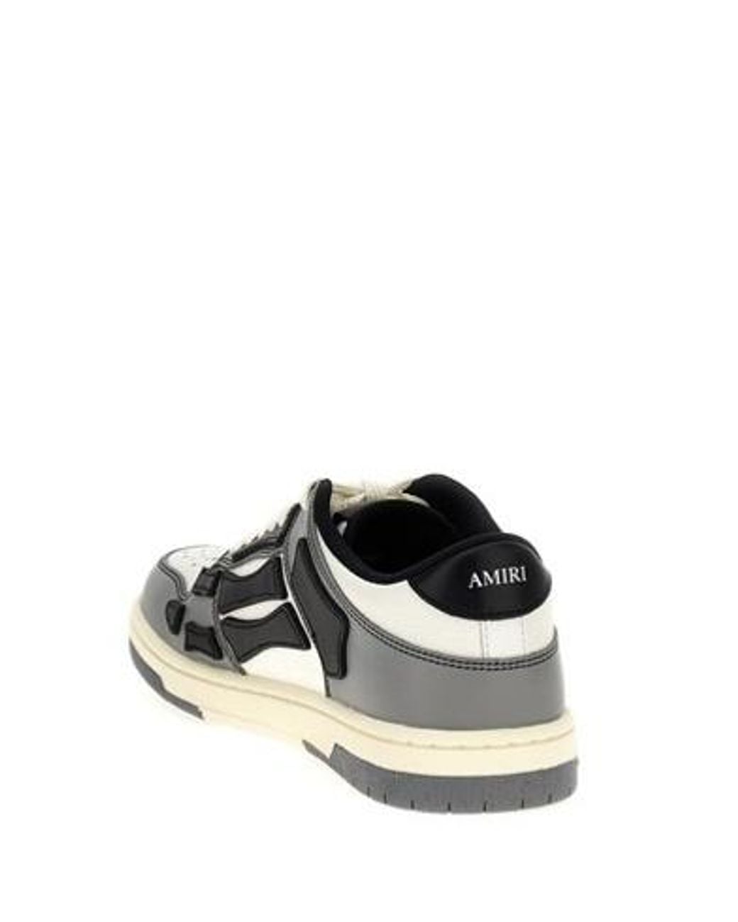 Amiri White 'Varsity Skel Top Low' Sneakers for men